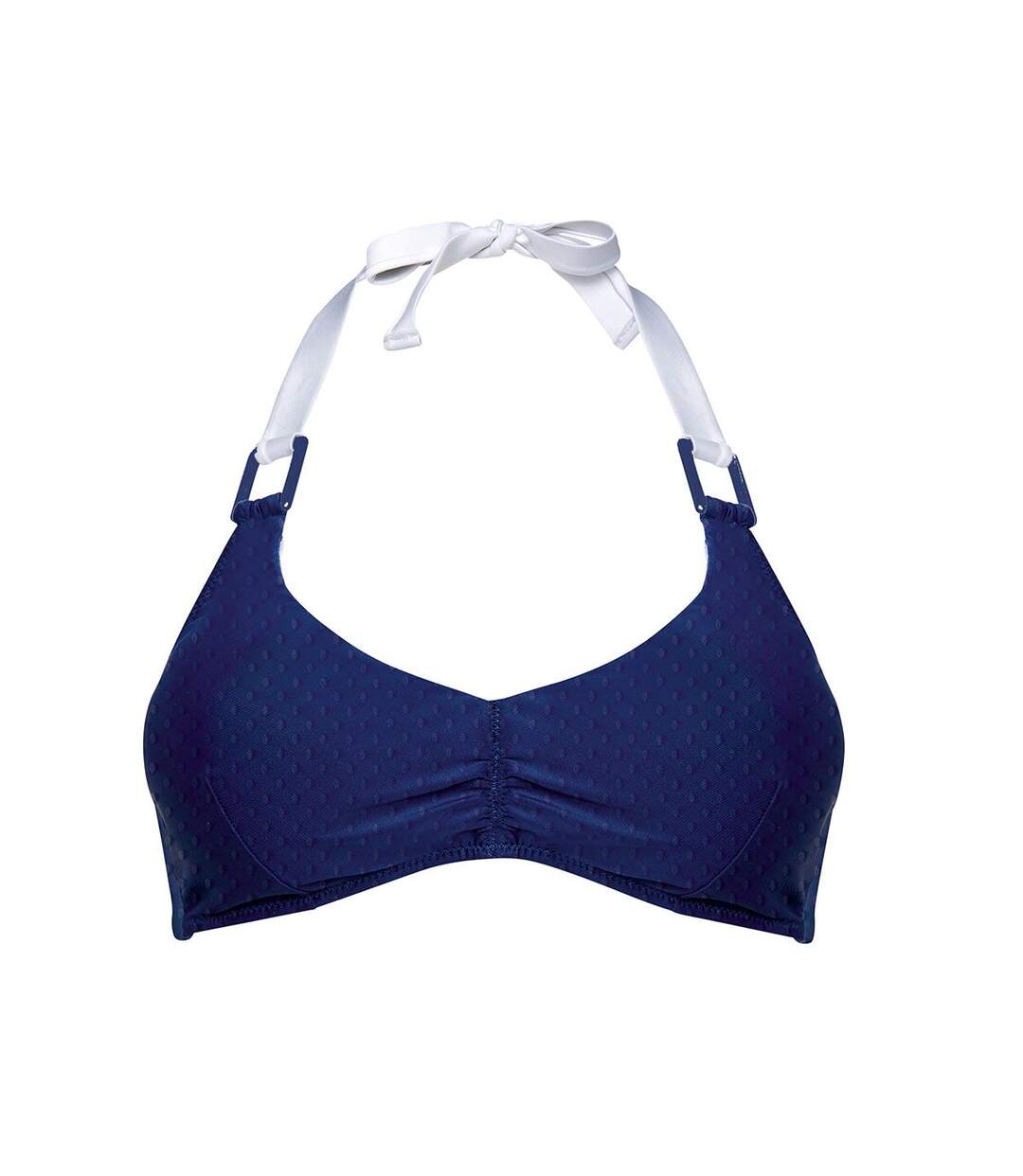 Haut de maillot triangle bleu Paréo-1