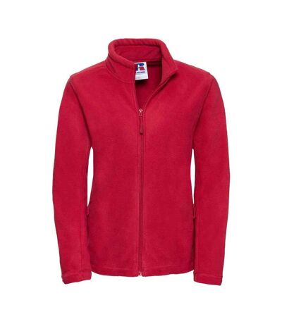 Russell Womens/Ladies Outdoor Fleece Jacket (Classic Red) - UTPC6613