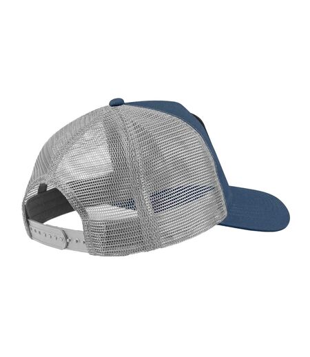Casquette Trucker Motif/style Écusson Adulte Bleu Ardoise Gris Clair Beechfield