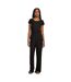 Combinaison Motif/style Côtelé Femme Noir Urban Classics-1