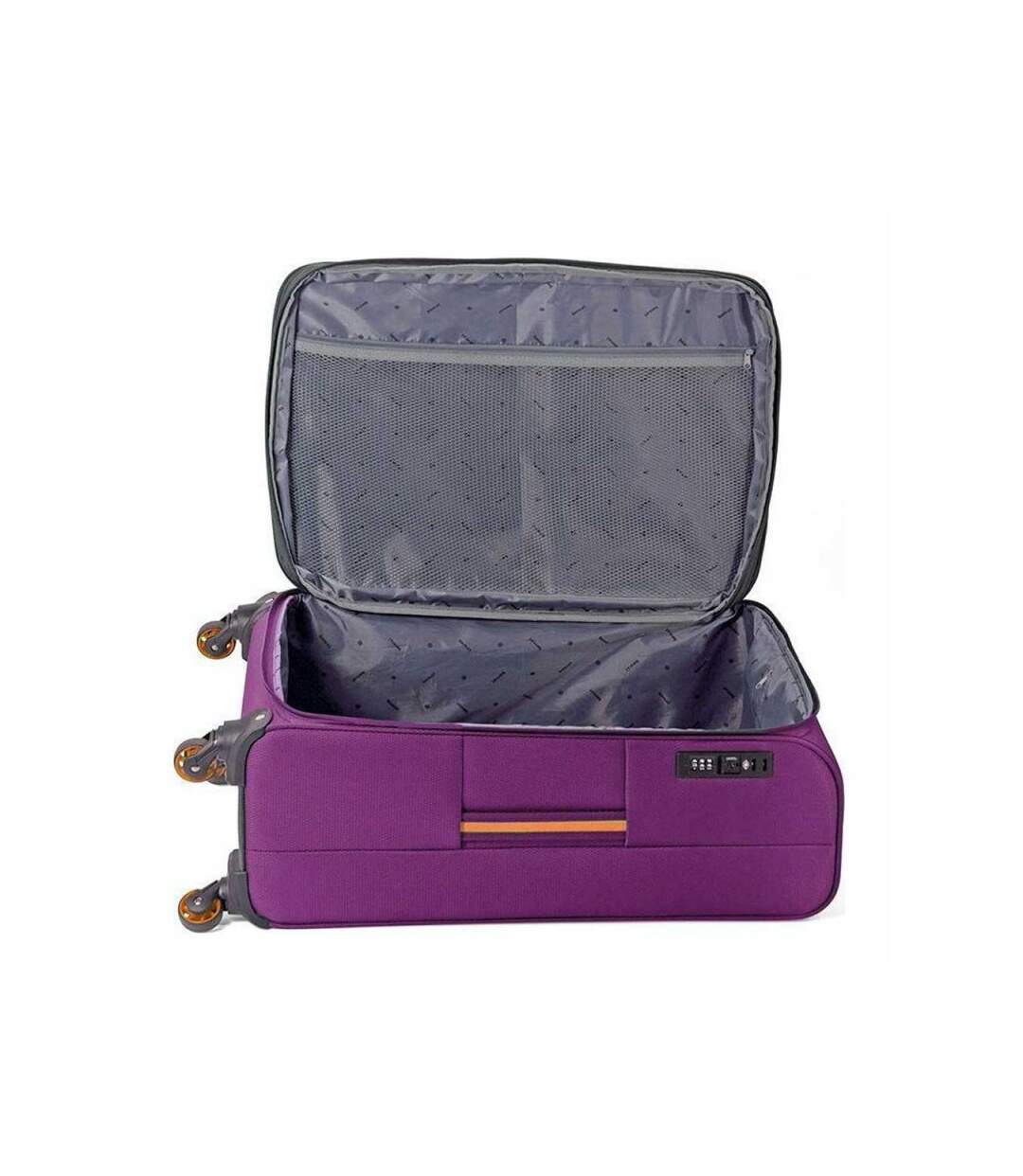 Benzi - Valise cabine extensible semi-rigide Shell - violet - 8554-3