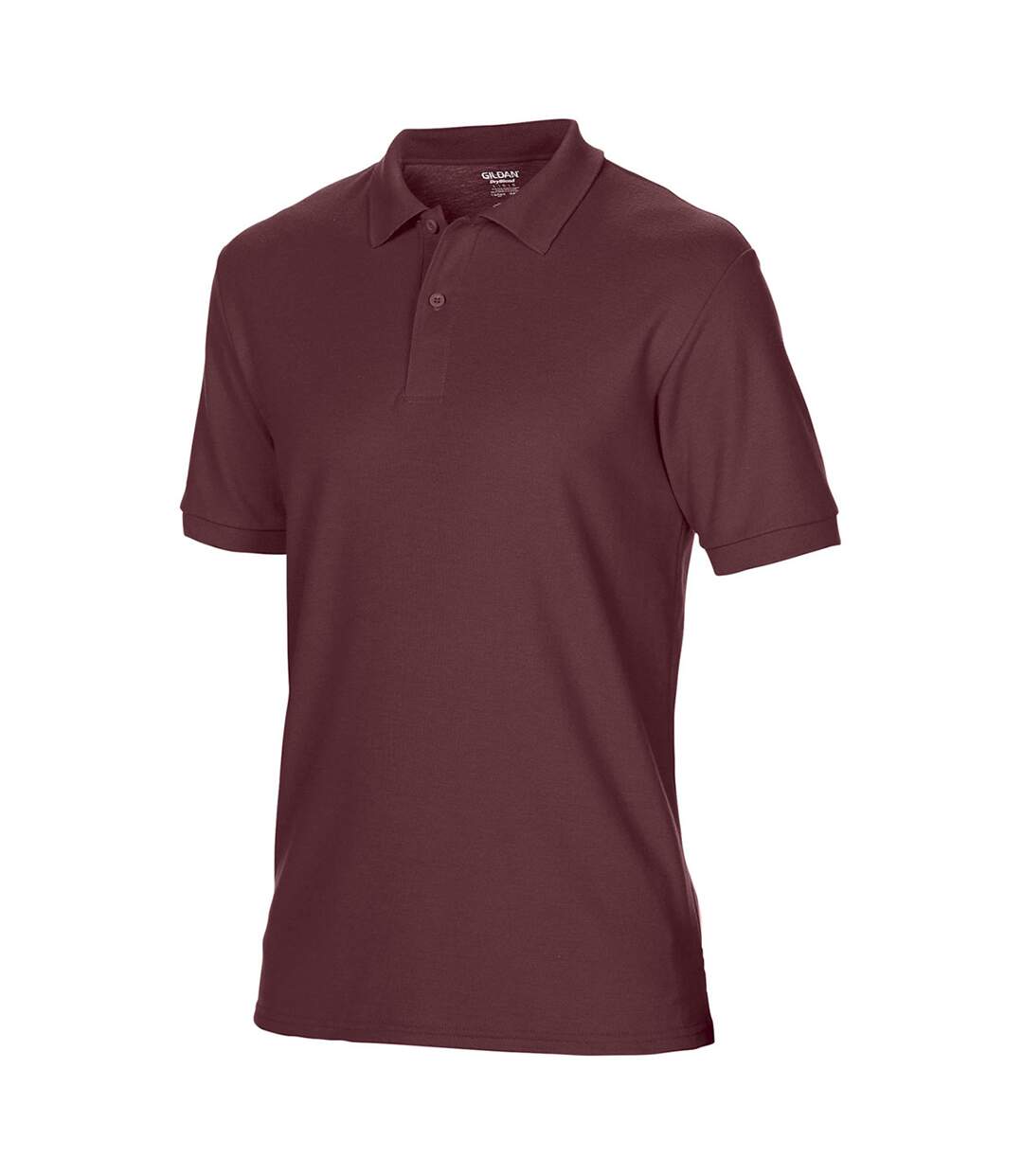 Gildan Mens DryBlend Adult Sport Double Pique Polo Shirt (Maroon)