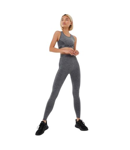Legging Motif/style Logo Femme Anthracite Everlast