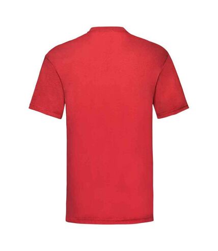 T-shirt valueweight homme rouge Fruit of the Loom