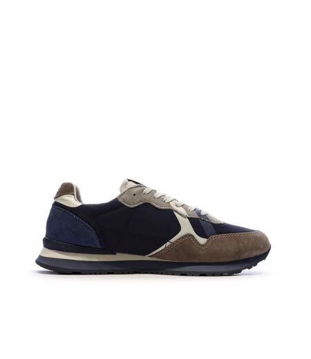 Baskets marron/beige homme pepe jeans brit prints