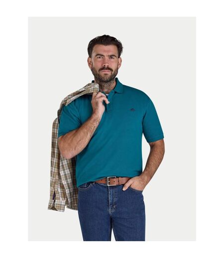 Polo Classic Homme Bleu Sarcelle Raging Bull