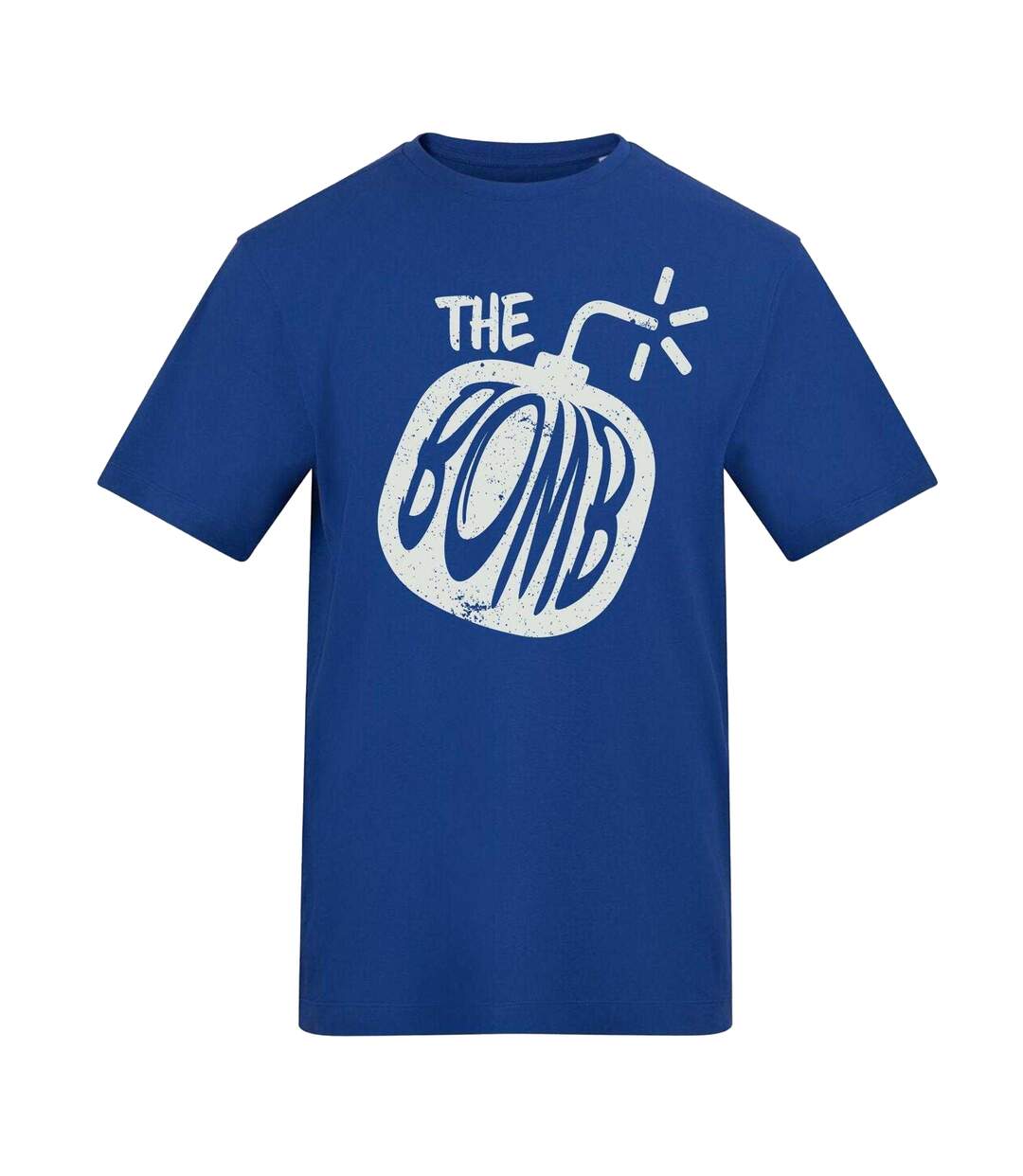 Unisex Adult The Bomb T-shirt Blue AWD-1