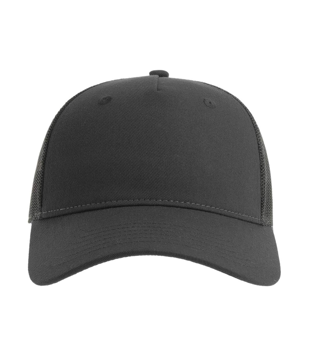 Casquette Trucker Zion Gris Foncé Noir Atlantis Headwear-1