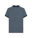 Polo Motif/style Géométrique Roundel Homme Bleu Marine Argenté Lambretta-2