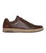 Mens cavell sparkman faux leather trainers chocolate Skechers