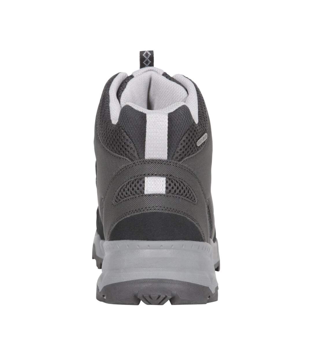 Womens/ladies Rapid Suede Waterproof Hiking Boots Black Mountain Warehouse-2