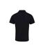 Mens coolchecker plus piqu polo shirt black Premier