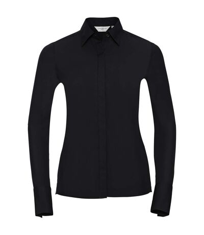 Chemise formelle ultimate femme noir Russell Collection