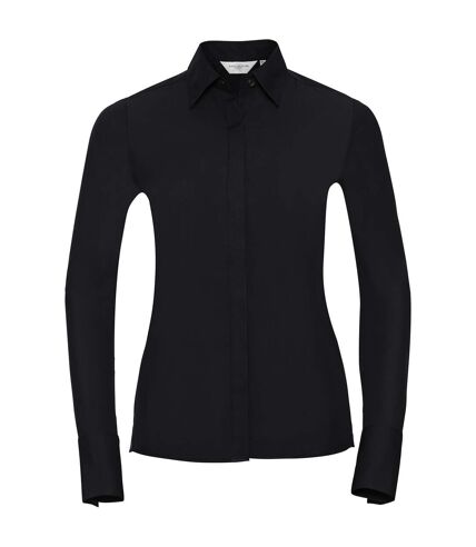 Chemise formelle ultimate femme noir Russell Collection