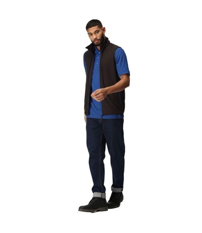 Mens Fleece Gilet Black New Royal Regatta Professional