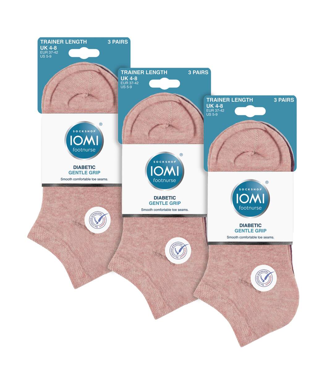 Lot de 9 chaussettes en coton Trainer pour femme-2