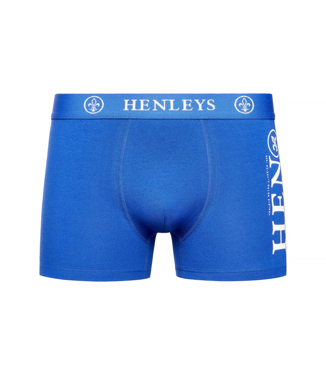Pack Of 5  Mens Kelmack Marl Boxer Shorts  Multicoloured Henleys-4