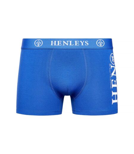 Pack Of 5  Mens Kelmack Marl Boxer Shorts  Multicoloured Henleys