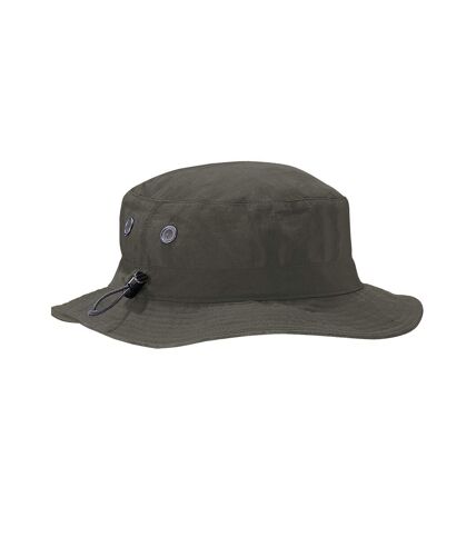 Unisex adult bucket hat olive Beechfield