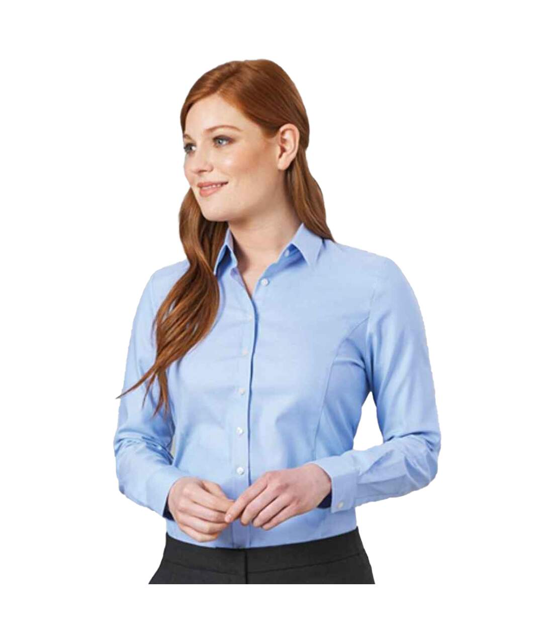 Chemise formelle albany femme bleu ciel Brook Taverner-1