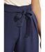 Pantalon large fluide semi élastiqué-3