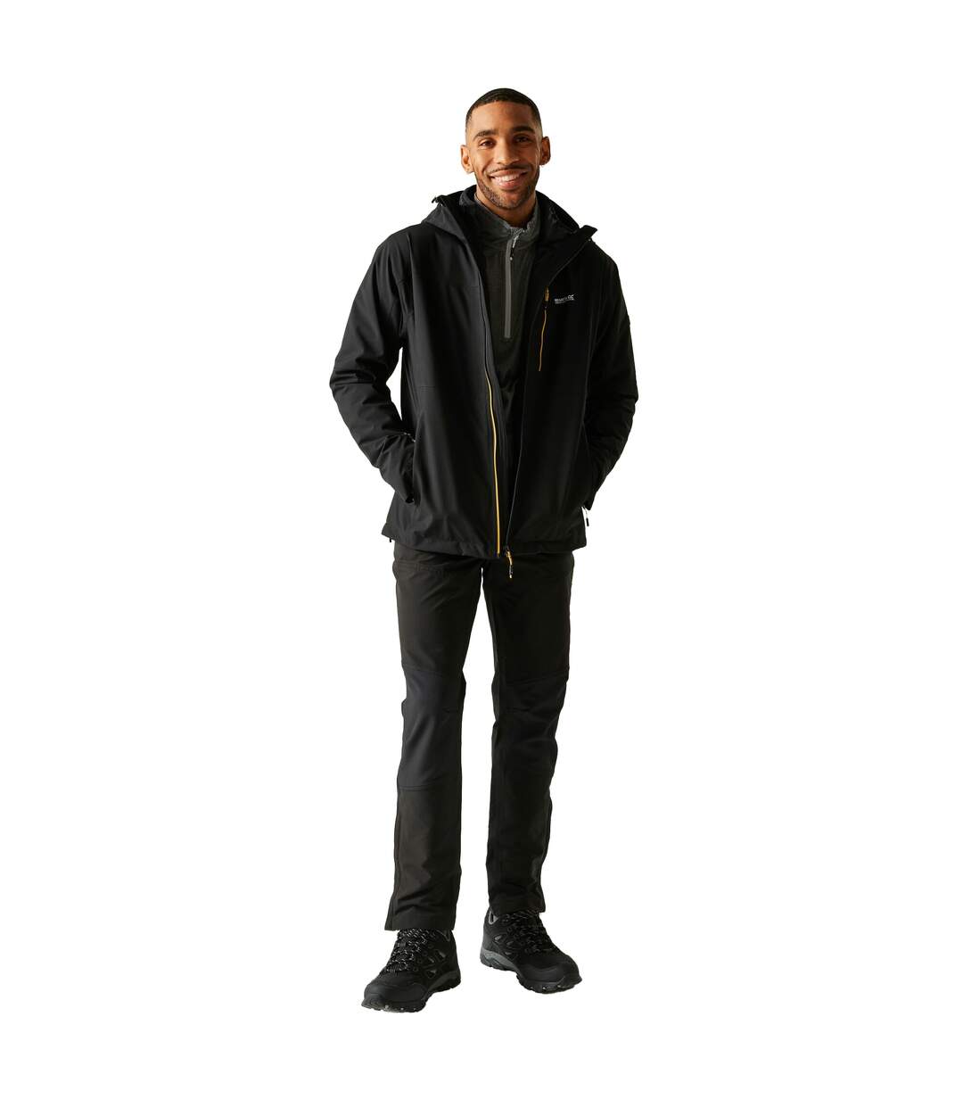 Veste 3-en-1 Wentwood Homme Noir Regatta-1