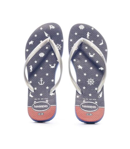 Tongs Marine Femme Havaianas Slim Nautical - 41/42