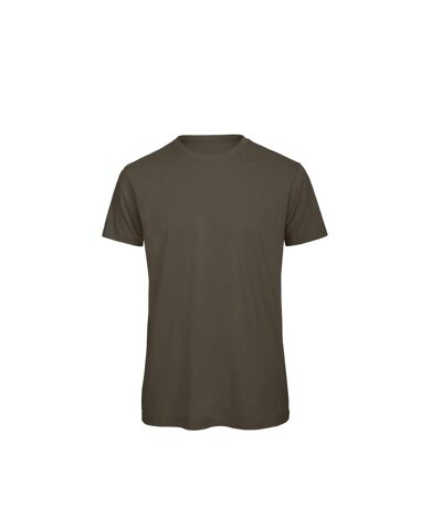 B&C Mens Favourite Organic Cotton Crew T-Shirt (Khaki)