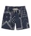 Mens Bandana Print Shorts Navy Another Influence-1
