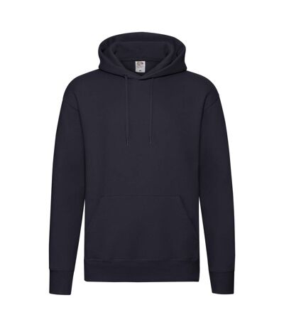 Mens r hoodie deep navy Fruit of the Loom