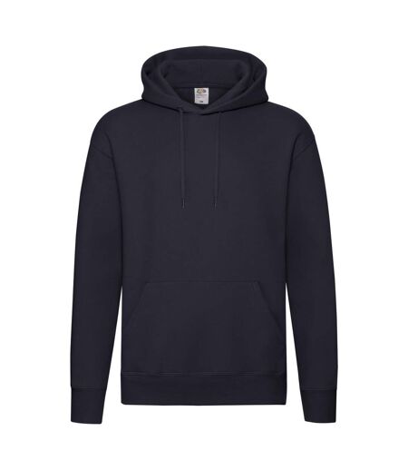 Mens r hoodie deep navy Fruit of the Loom