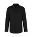 Mens Regular Long-sleeved Shirt Black Armani Exchange-2