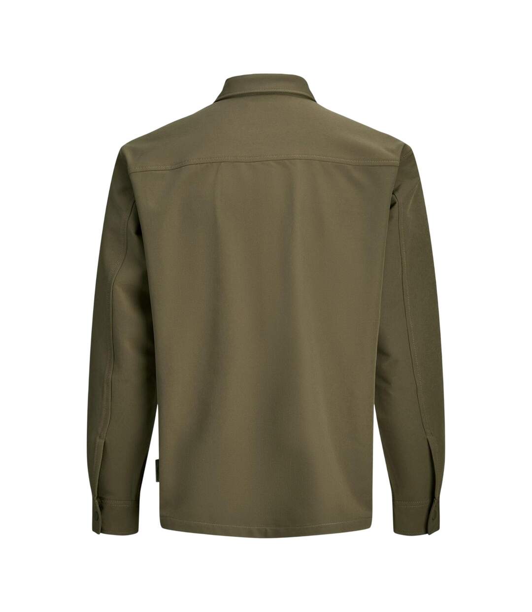 Chemise Manches Longues Motif/style Uni Commute Homme Gris Marron Jack And Jones-3