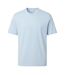 T-shirt Motif/style Logo Brodé Adulte Bleu Lacoste-1