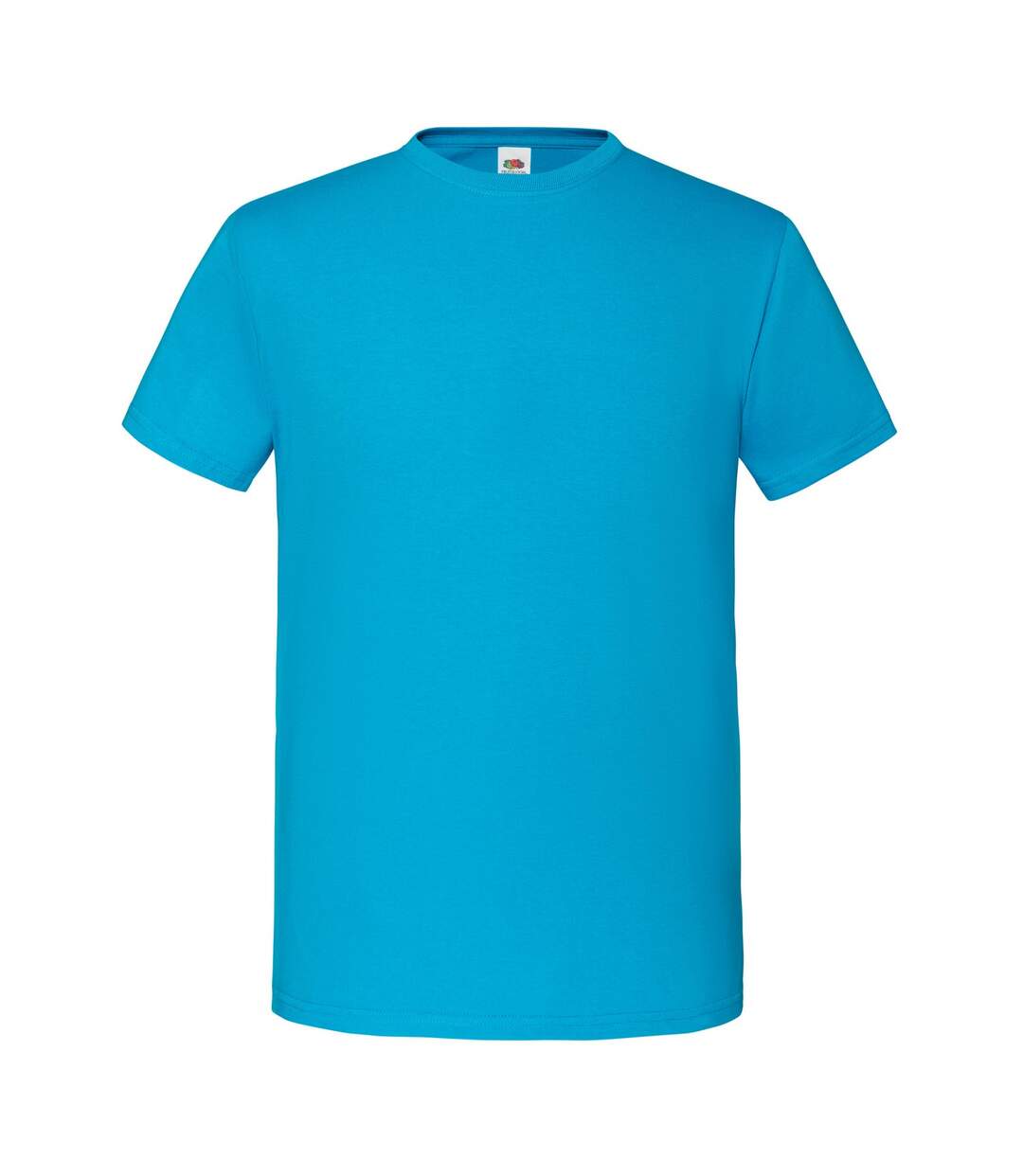 T-shirt Iconic Adulte Azur Fruit Of The Loom-1