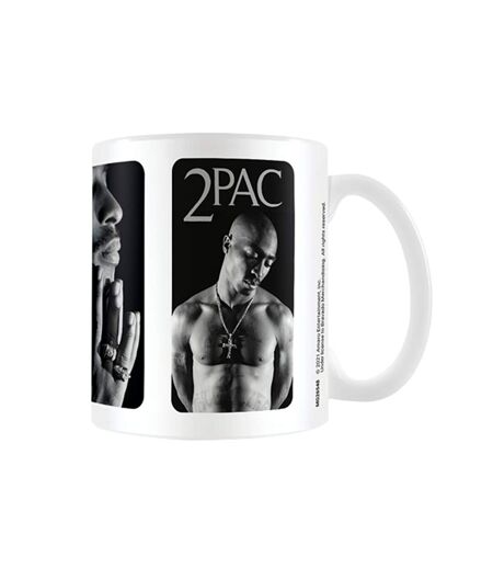 Tupac Shakur Judge Me Mug (White/Black/Gray) (One Size) - UTPM2437