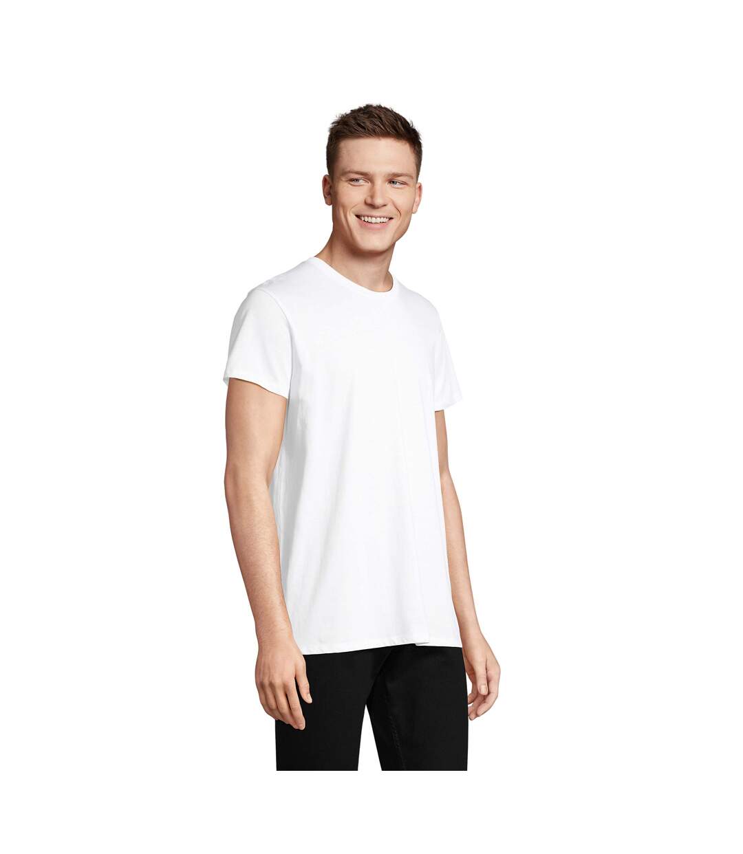 T-shirt Re Crusader Adulte Blanc SOLS-1
