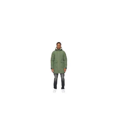 Mens Copfords Parka Dark Olive Duck And Cover