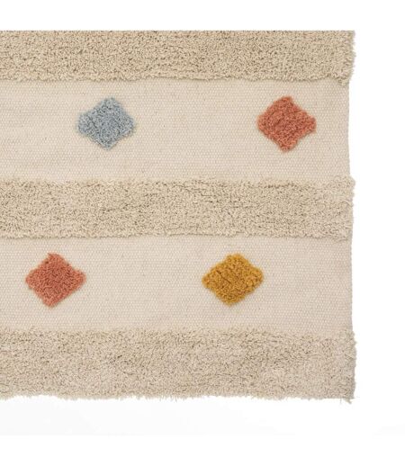 Tapis Tufté Enfant Arlequin 120x170cm Naturel