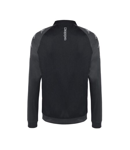 Veste Zippée Noire Homme Kappa Soccer Verone - XL