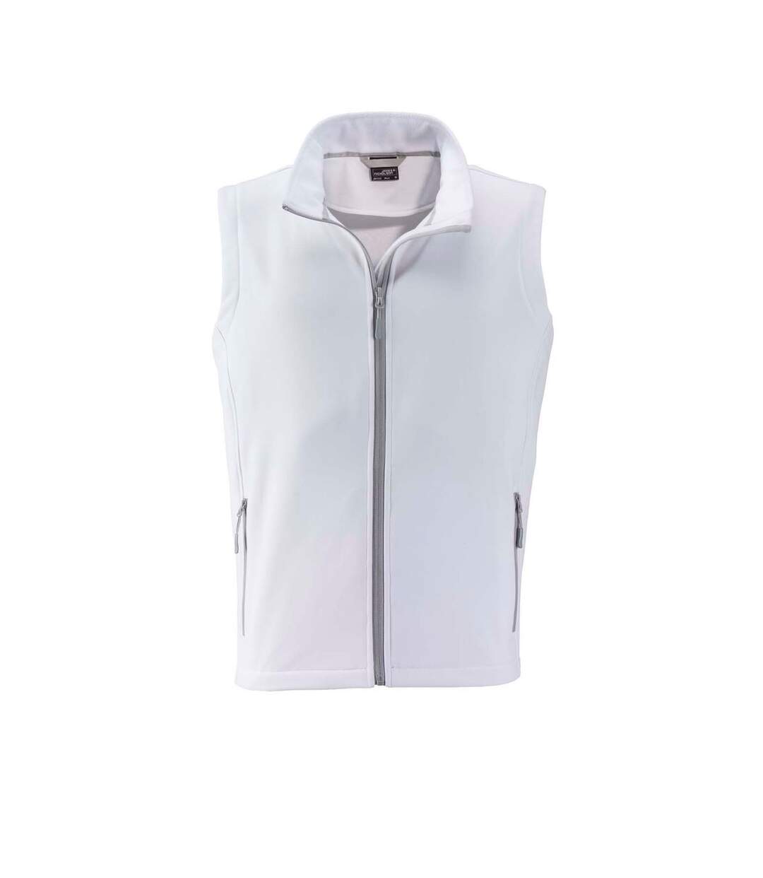 Gilet sans manches micropolaire softshell - JN1128 - blanc - Homme