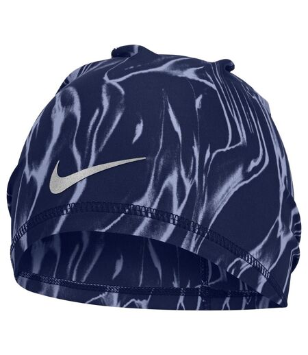 U Peak Marble Dri-fit Uncuffed Beanie Blue Nike