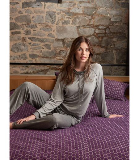 Pyjama tenue d'intérieur pantalon top manches longues Kelly Lisca