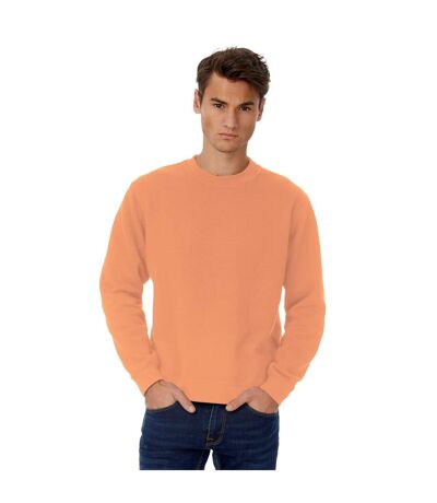Mens Set In Sweatshirt Melon Orange B&C