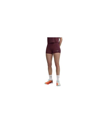 Womens/ladies Hyrox Luxe Workout Shorts Ruby Red Puma