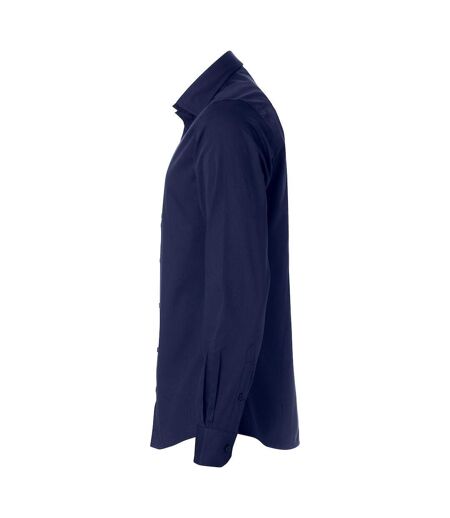 Chemise Formelle Clark Homme Bleu Marine Foncé Clique