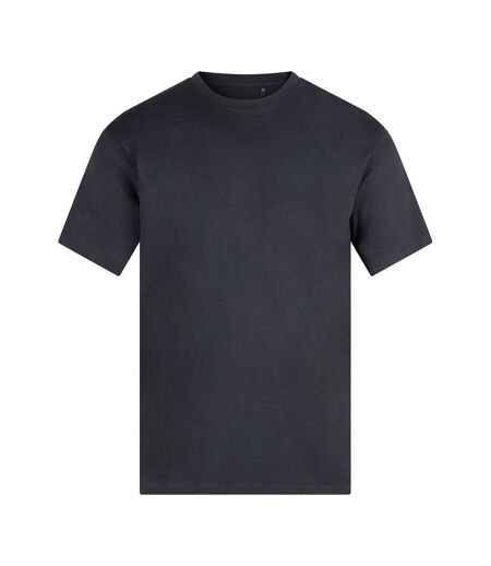Unisex Adult Midweight Organic T-shirt Carbon Anthem