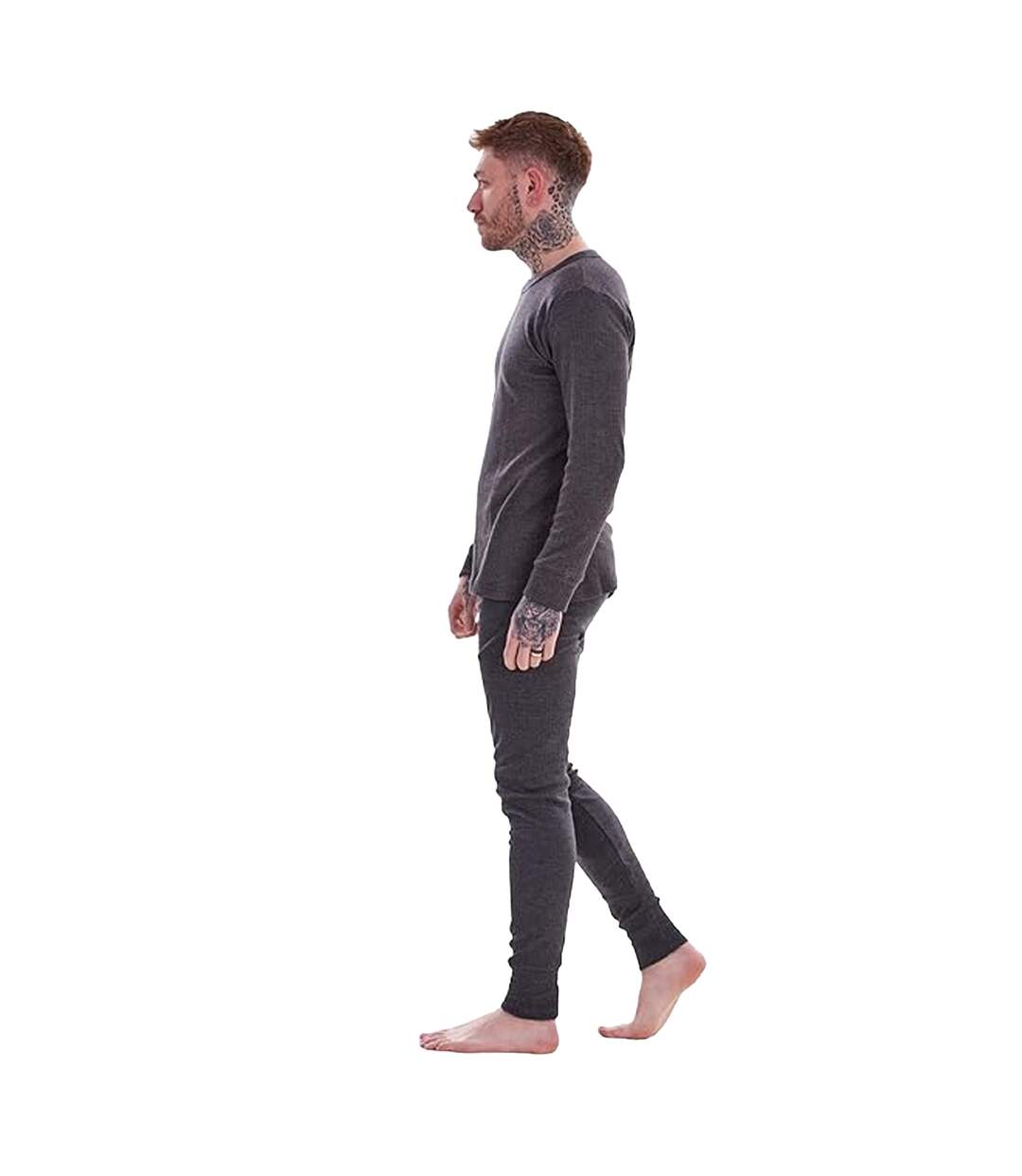 Bas Thermiques Heatforce Homme Gris Keanu-2