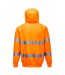 Portwest Mens Hi-Vis Safety Hoodie (Orange) - UTPW346