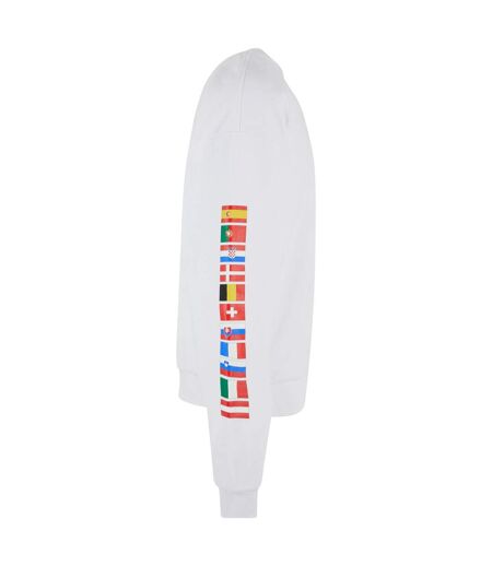 Mens Ultra Heavy Crew Neck Sweatshirt Blanc Mister Tee
